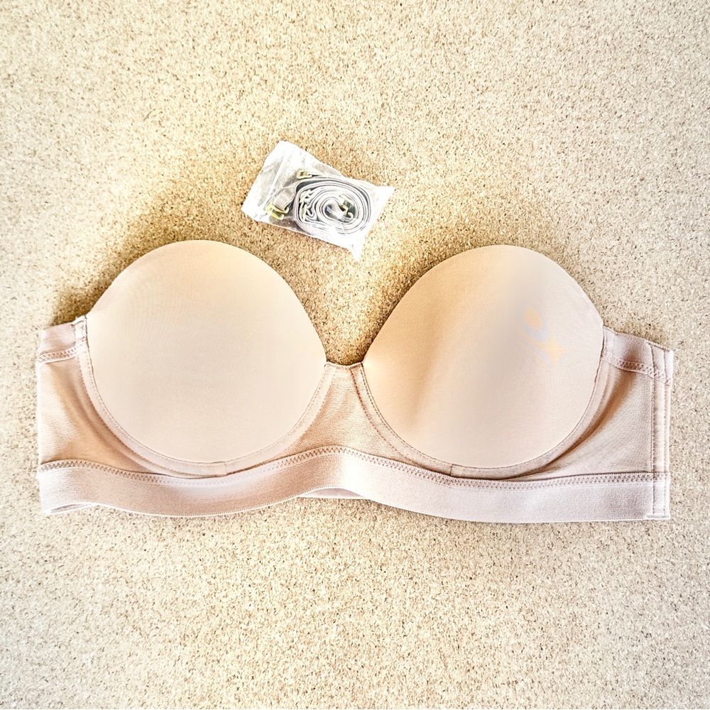 NWOT Pepper Strapless Bra in Nude (Tuscan) color 38A